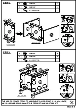 Предварительный просмотр 5 страницы TIMBER ART DESIGN BR 990198 Assembly Instructions Manual