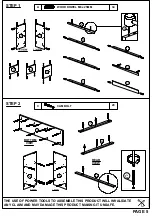 Предварительный просмотр 5 страницы TIMBER ART DESIGN BR990196 Assembly Instructions Manual