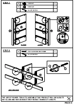 Предварительный просмотр 8 страницы TIMBER ART DESIGN BR990196 Assembly Instructions Manual