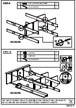 Предварительный просмотр 9 страницы TIMBER ART DESIGN BR990196 Assembly Instructions Manual