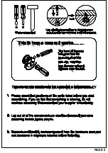 Предварительный просмотр 2 страницы TIMBER ART DESIGN CF 920006 Assembly Instructions Manual