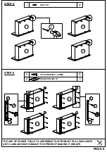 Предварительный просмотр 6 страницы TIMBER ART DESIGN CF 920006 Assembly Instructions Manual