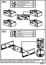 Предварительный просмотр 7 страницы TIMBER ART DESIGN CF 920006 Assembly Instructions Manual