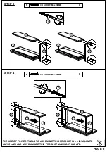 Предварительный просмотр 5 страницы TIMBER ART DESIGN CF 920019S Assembly Instructions Manual