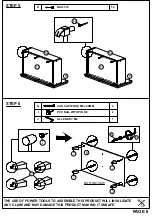 Предварительный просмотр 6 страницы TIMBER ART DESIGN CF 920019S Assembly Instructions Manual