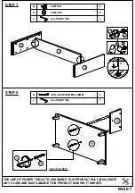 Предварительный просмотр 7 страницы TIMBER ART DESIGN CF 920019S Assembly Instructions Manual