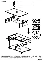 Предварительный просмотр 8 страницы TIMBER ART DESIGN CF 920019S Assembly Instructions Manual