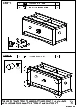 Preview for 11 page of TIMBER ART DESIGN CF 920025 Assembly Instructions Manual