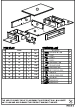 Предварительный просмотр 3 страницы TIMBER ART DESIGN CF 920026 Assembly Instructions Manual