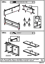 Предварительный просмотр 4 страницы TIMBER ART DESIGN CF 920026 Assembly Instructions Manual