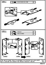 Предварительный просмотр 4 страницы TIMBER ART DESIGN FC 895017 Assembly Instructions Manual