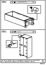 Предварительный просмотр 6 страницы TIMBER ART DESIGN FC 895017 Assembly Instructions Manual