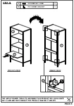 Предварительный просмотр 9 страницы TIMBER ART DESIGN FC 940007 Assembly Instructions Manual