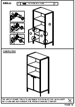 Предварительный просмотр 10 страницы TIMBER ART DESIGN FC 940007 Assembly Instructions Manual