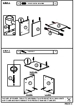 Предварительный просмотр 4 страницы TIMBER ART DESIGN FHF 013C Assembly Instructions Manual