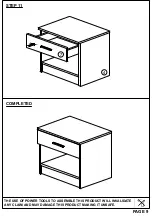 Предварительный просмотр 9 страницы TIMBER ART DESIGN FHF 013C Assembly Instructions Manual