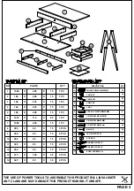 Preview for 3 page of TIMBER ART DESIGN S 1003 Assembly Instructions Manual