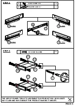 Preview for 5 page of TIMBER ART DESIGN S 1003 Assembly Instructions Manual