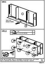 Preview for 8 page of TIMBER ART DESIGN S 1003 Assembly Instructions Manual