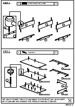 Предварительный просмотр 4 страницы TIMBER ART DESIGN S 1005 Assembly Instructions Manual