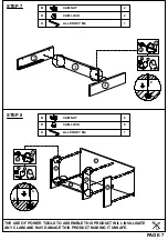 Предварительный просмотр 7 страницы TIMBER ART DESIGN S 1005 Assembly Instructions Manual