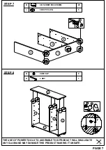 Preview for 7 page of TIMBER ART DESIGN SC 863533 Assembly Instructions Manual