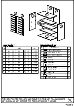 Preview for 3 page of TIMBER ART DESIGN SC 863560 Assembly Instructions Manual