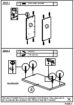 Preview for 4 page of TIMBER ART DESIGN SC 863560 Assembly Instructions Manual