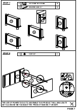 Предварительный просмотр 7 страницы TIMBER ART DESIGN Sen 02 Assembly Instructions Manual