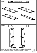 Предварительный просмотр 4 страницы TIMBER ART DESIGN TAD109.1 Assembly Instructions Manual