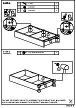 Предварительный просмотр 6 страницы TIMBER ART DESIGN TAD109.1 Assembly Instructions Manual