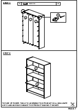 Предварительный просмотр 7 страницы TIMBER ART DESIGN TAD109.1 Assembly Instructions Manual