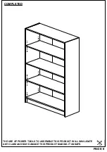 Предварительный просмотр 8 страницы TIMBER ART DESIGN TAD109.1 Assembly Instructions Manual