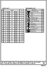 Предварительный просмотр 4 страницы TIMBER ART DESIGN TV 900022 Assembly Instructions Manual