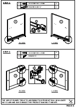 Preview for 6 page of TIMBER ART DESIGN TV 900045 Assembly Instructions Manual