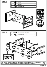 Preview for 11 page of TIMBER ART DESIGN TV 900045 Assembly Instructions Manual