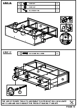 Preview for 13 page of TIMBER ART DESIGN TV 900045 Assembly Instructions Manual