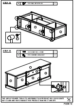 Preview for 14 page of TIMBER ART DESIGN TV 900045 Assembly Instructions Manual