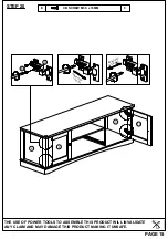 Preview for 15 page of TIMBER ART DESIGN TV 900045 Assembly Instructions Manual