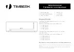 Timberk AC TIM 05H S9 Instruction Manual preview