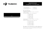 Timberk AC TIM 07H S10B Instruction Manual предпросмотр