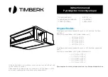 Предварительный просмотр 1 страницы Timberk AC TIM 18LC DT3 Instruction Manual