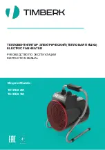 Timberk RE8 Series Instruction Manual предпросмотр