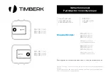 Preview for 1 page of Timberk SWH SE1 10 VO Instruction Manual