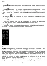 Предварительный просмотр 17 страницы Timberk T-FH1.2-B10MC-B Instruction Manual