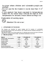 Preview for 12 page of Timberk T-FH2-B10S-B Instruction Manual