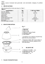 Preview for 15 page of Timberk T-HU3.4-A11M-SV Instruction Manual