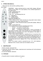 Preview for 15 page of Timberk T-SF1602RC Instruction Manual