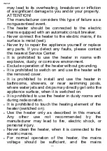 Preview for 11 page of Timberk TCH Q1 800 Instruction Manual