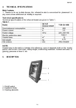 Предварительный просмотр 14 страницы Timberk TCH Q1 800 Instruction Manual